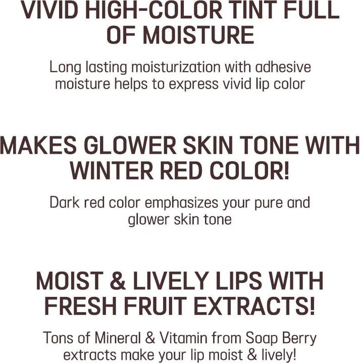 Produktbild Etude House Dear Darling Water Gel Tint RD306 Shark Red (21AD Vivid High-Color Lip Tint wit)