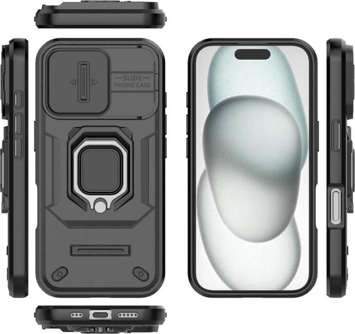 Image du produit Cover-Discount iPhone 16 - Armor Case avec kickstand (Apple iPhone 16)