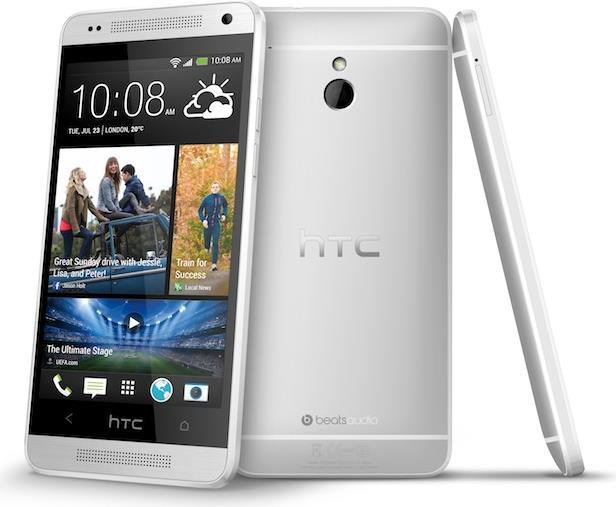 Actual product image HTC One mini (16 GB, Glacial Silver, 4.30", 4 Mpx, 4G)
