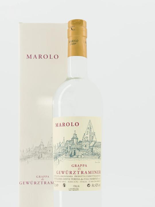 Image du produit Marolo Grappa Gewürztraminer 0,7l 42%. (1 x 70 cl)