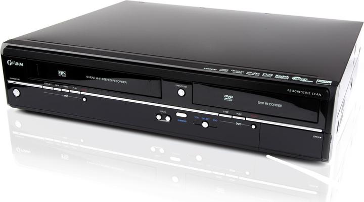Image du produit Funai WD6D-M100 – combiné DVD/VHS