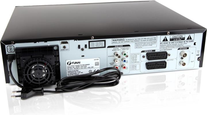 Image du produit Funai WD6D-M100 – combiné DVD/VHS