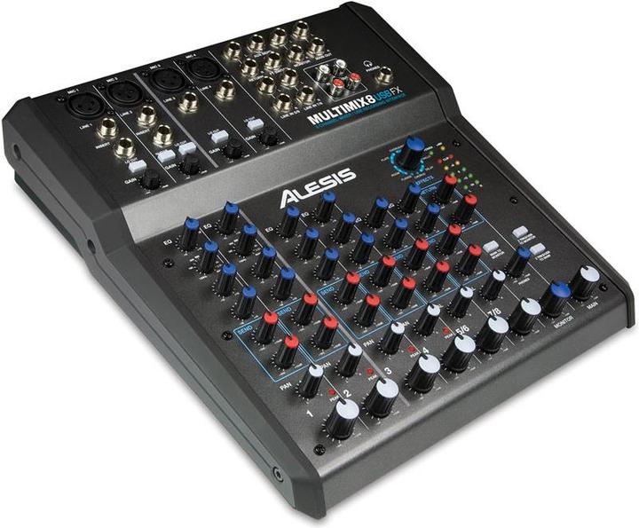 Image du produit Alesis MultiMix 8 USB FX (Studio et mixeur live)
