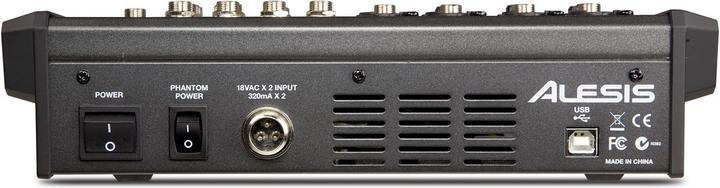 Image du produit Alesis MultiMix 8 USB FX (Studio et mixeur live)