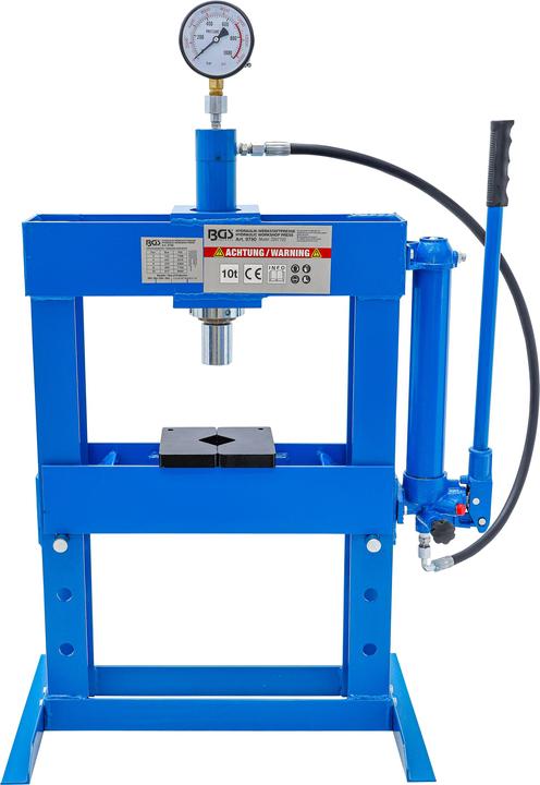Actual product image BGS Hydraulic Workshop Press 10 t