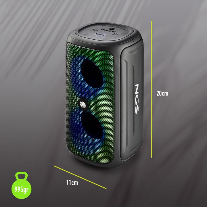 Image du produit NGS Roller beast black (7 h, Fonctionnement sur batterie)