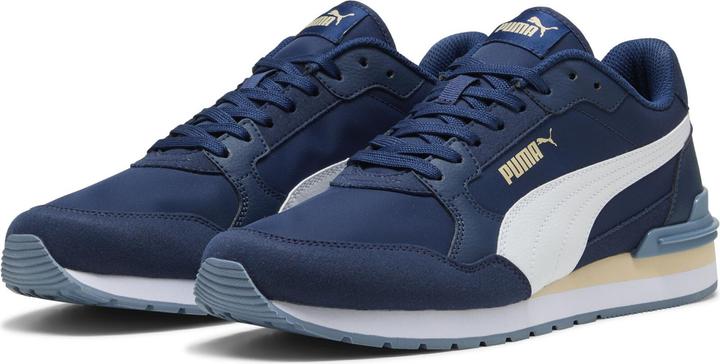 Bleu persan-PUMA Blanc-Canvas