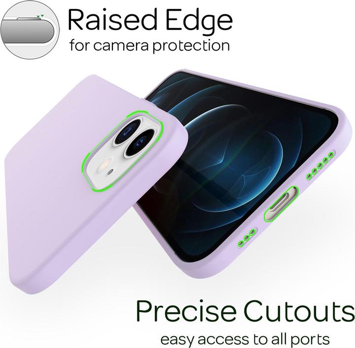 Produktbild Nalia Liquid Silikon Handyhülle (Apple iPhone 12)