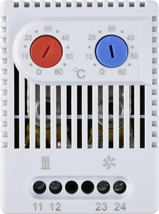 Immagine prodotto Tru Components Termostato TC-ZR011 1 contatto NA, 1 contatto NC (L x L x A) 67 x 46 x