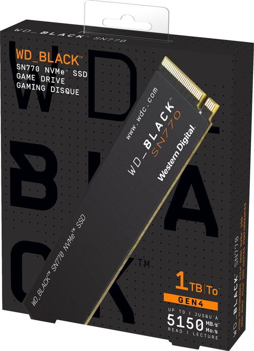 Image du produit WD Black SN770 (1000 Go, M.2 2280)