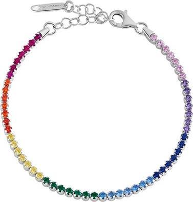 Produktbild Brosway - Tennis bracelet with colorful cubic zirconia Fancy Joyful Rainbow FJR08