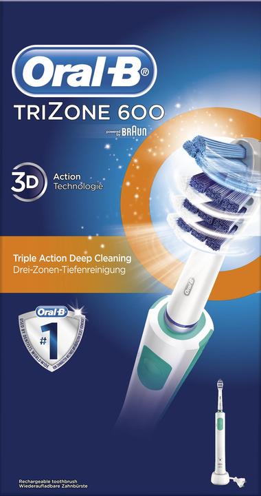 Actual product image Oral-B TriZone 600 (Oscillating toothbrush)