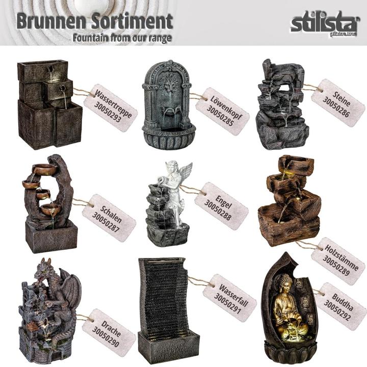 Produktbild Stilista Gartenbrunnen Steine