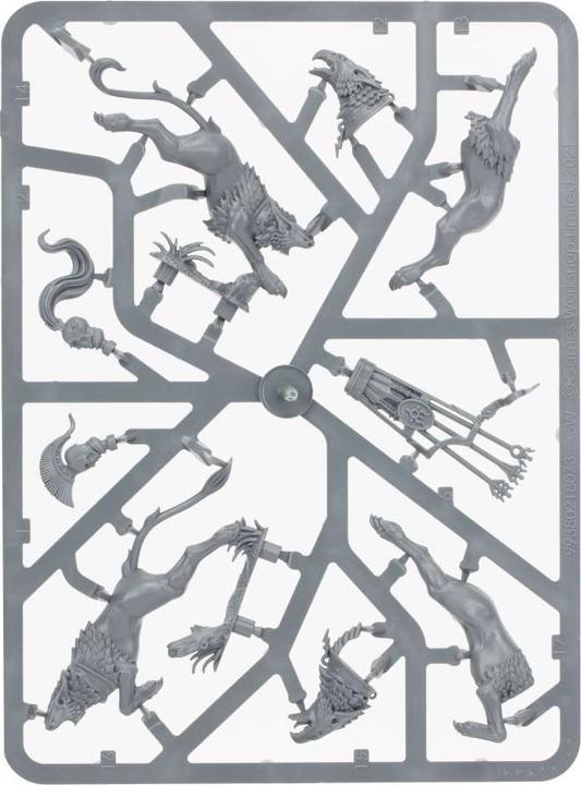 Actual product image Games Workshop Knight-Judicator with Gryph-hounds (Plastic)