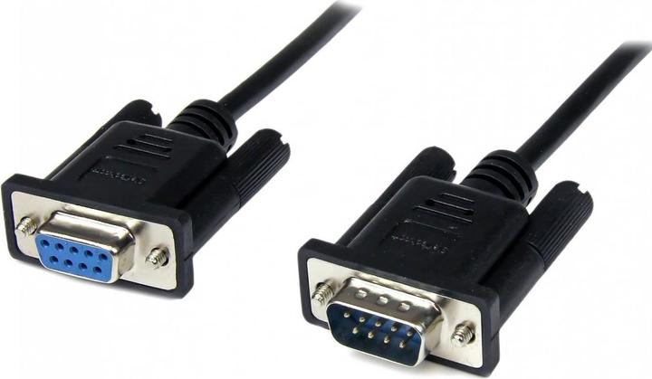 Actual product image StarTech 1m Black Db9 Null Modem Cable (1 m)