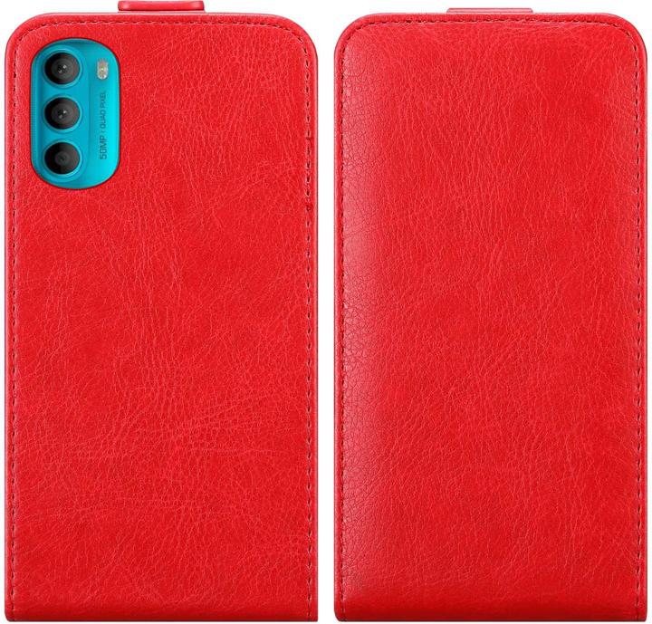 Actual product image Cadorabo Flip like Invis cover (Motorola Moto G71 5G)