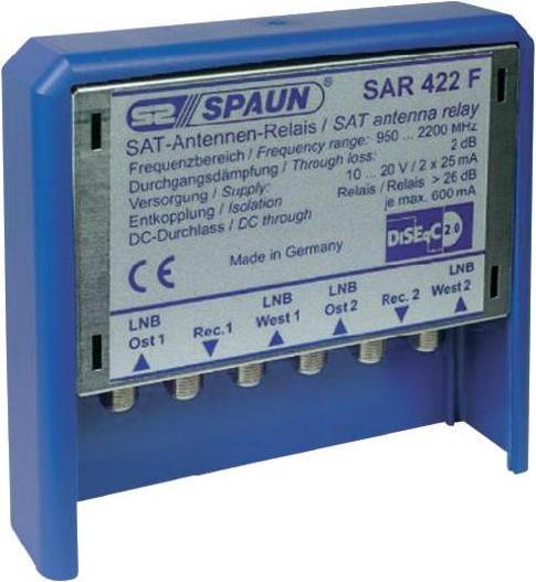 Spaun Diseqc-Schalter SAR 422 WSG (DiSEqC)