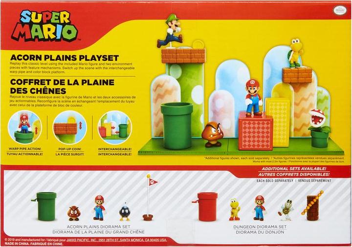Actual product image Nintendo Acorn Plains playset, 6.5 cm