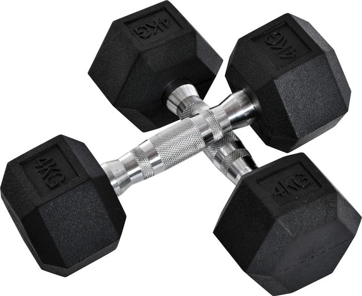 Actual product image Homcom Hexagon dumbbell set of 2 (2 x 4 kg)