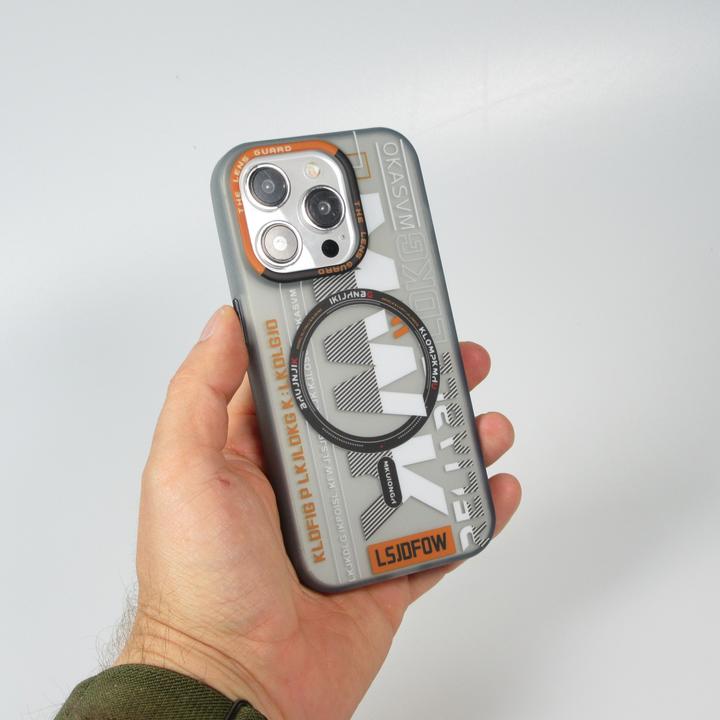 Image du produit PhoneLook Coque MWK Cyber Grid silicone avec MagSafe (Apple iPhone 15 Pro Max)