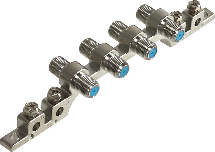 Actual product image Goobay 4-fold F-grounding block