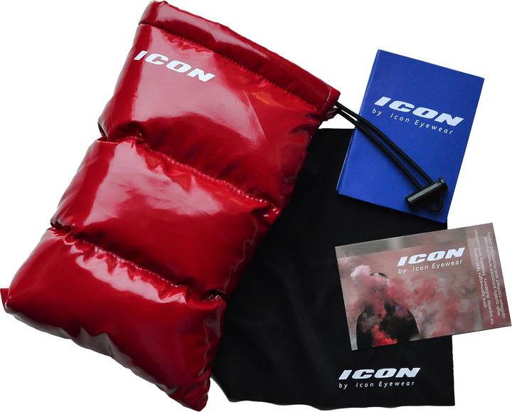 Produktbild Icon Eyewear Sport Sonnenbrille BOOST (Matt klar, Dark, Dunkelrot)