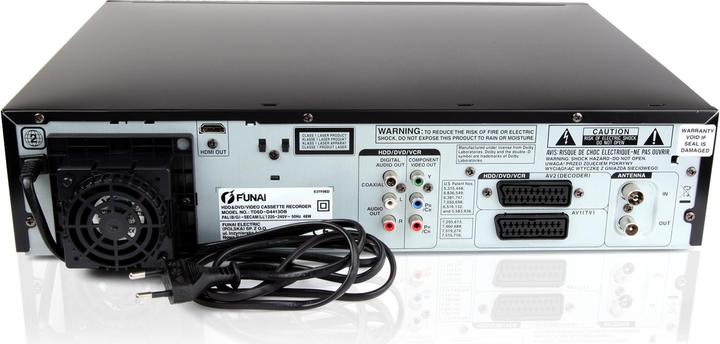 Produktbild Funai TD6D-M100 - DVD/Video Kombi-Recorder mit 500GB Harddisk (500 GB)