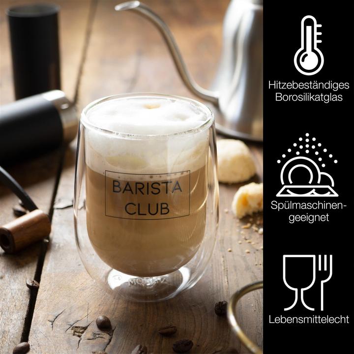 Image du produit Moritz & Moritz Verres Barista (0.30 l, 2 x)