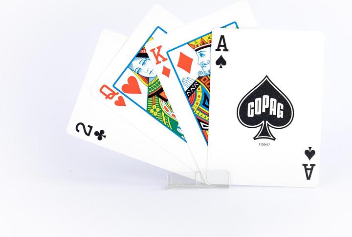 Productafbeelding Copag Plastic pokerkaarten Deck Regular (Duits, Frans, Italiaans, Engels)