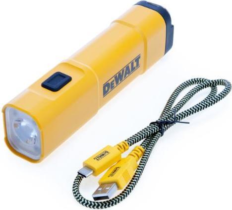 Produktbild DeWalt Arbeitslampe und Taschenlampe, LED, 1200 Lumen, mit 3,6 V interner Batterie, (DCL183-XJ) IP54 (1200 lm)