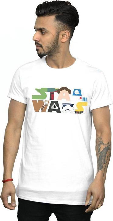 Produktbild Star Wars Character Logo TShirt (XL)
