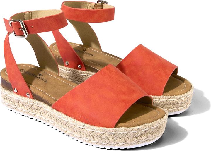 Actual product image Joe Browns Studded Ankle Strap Espadrille Sandals (38)