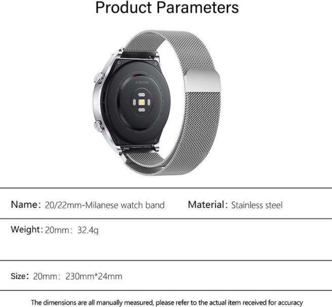 Produktbild MU Classic Milanese Series Metall Armband (Metall)