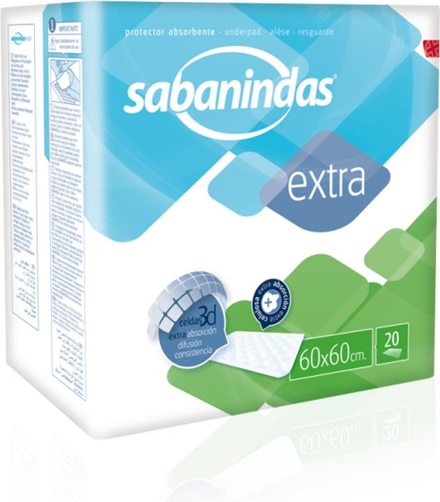 Actual product image Sabanindas Extra bed pad (60x60 cm) (20 x)