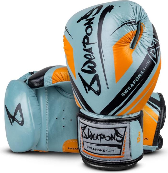 Image du produit 8Weapons Boxing Gloves, Shift, ice-grey-orange, 10 Oz (10 OZ, 10)