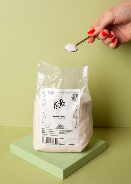 Image du produit KoRo Sel cristallisé fin (1000 g)
