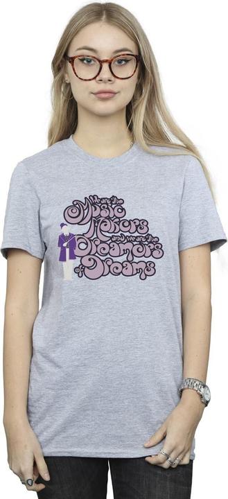 Produktbild Willy Wonka & the Chocolate Factory Dreamers Text TShirt (XL)