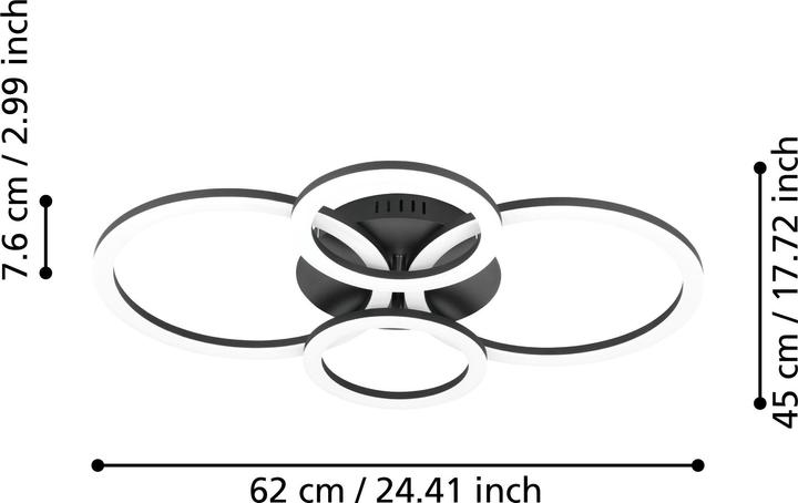 Actual product image EGLO Connect (5800 lm)