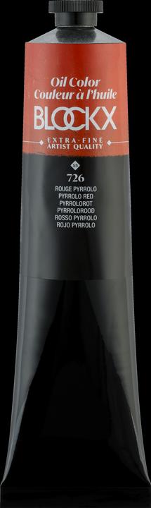 Productafbeelding BlockX Extra fijne olieverf (Pyrrol rood, 200 ml)