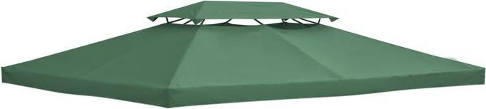 Image du produit Swisshandel24 Toit de remplacement pour pavillon métallique Pavillon de jardin Tente de réception Tente de jardin (1200 cm, 300 cm)