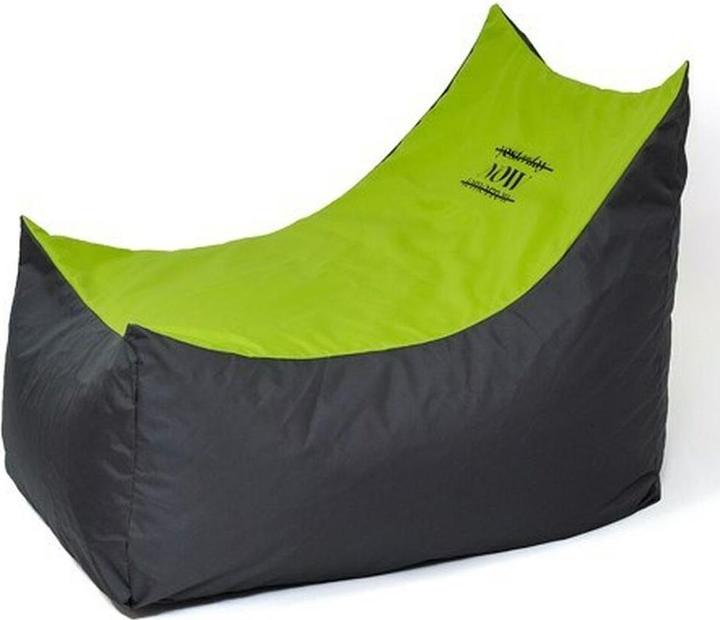 Produktbild Go Gift Sako Tasche pouffe Tron schwarz-grün XXL 140 x 90 cm