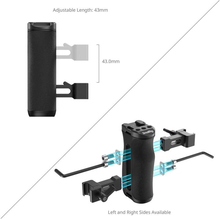 Image du produit SmallRig 4840 mini NATO Side Handle (Poignée)