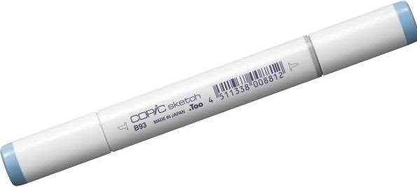 Actual product image Copic Sketch type B - 93 (B93 - Light Crockery Blue, 1 x)