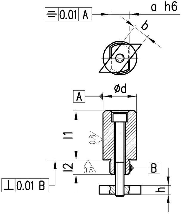 Actual product image Amf Stop piece
