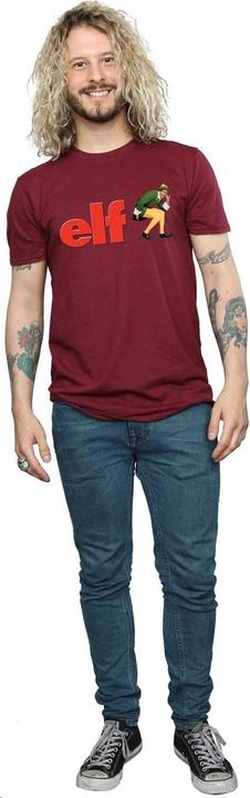 Actual product image Elf Mens Crouching Logo T-Shirt (XXL)