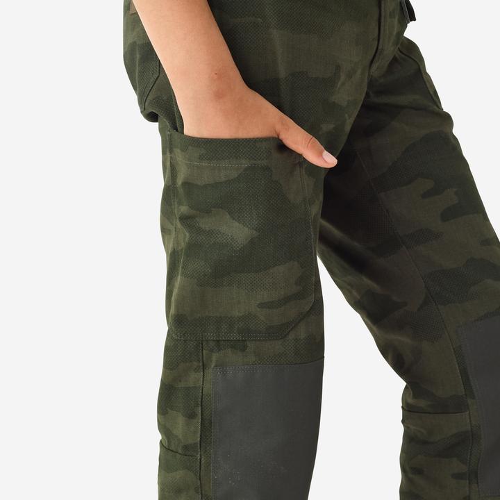 Immagine prodotto Solognac Pantaloni bambino 500 mimetico resistente (12, 13, 14)