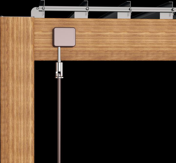 Produktbild Leco Lamellenpergola DELUXE 3x4m Holzoptik (400 cm, 300 cm)