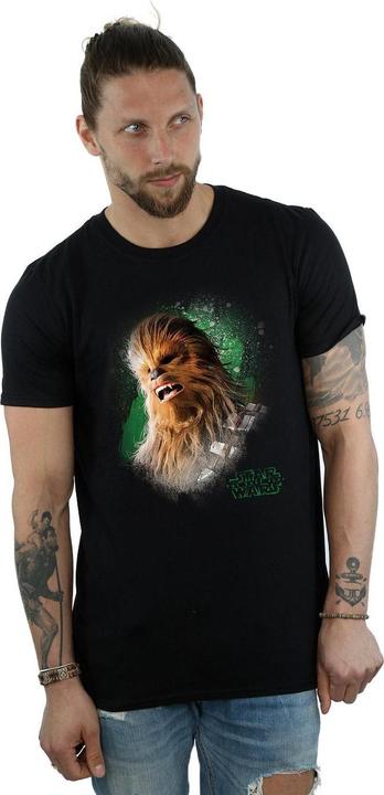 Image du produit Star Wars - T-shirt THE LAST JEDI CHEWBACCA BRUSHED - Homme (S)