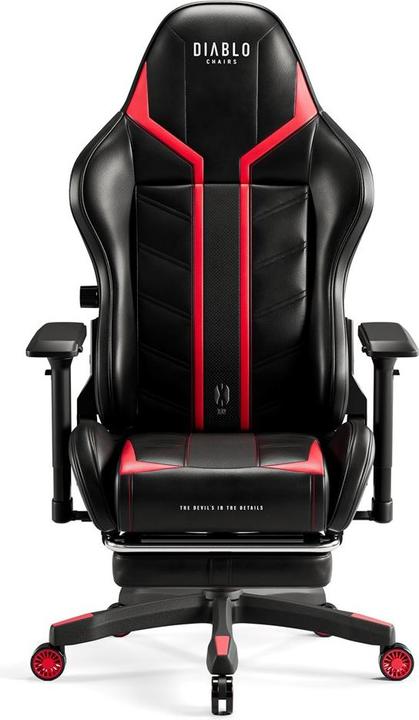 Actual product image Diablo Fotel Chairs X-RAY Normal Size L Czarno-czerwony