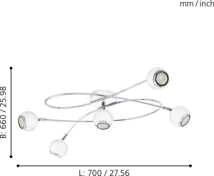 Produktbild EGLO Locanda (240 lm, GU10)